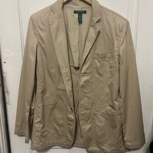 Ralph Lauren Women's Tan Lightweight Jacket